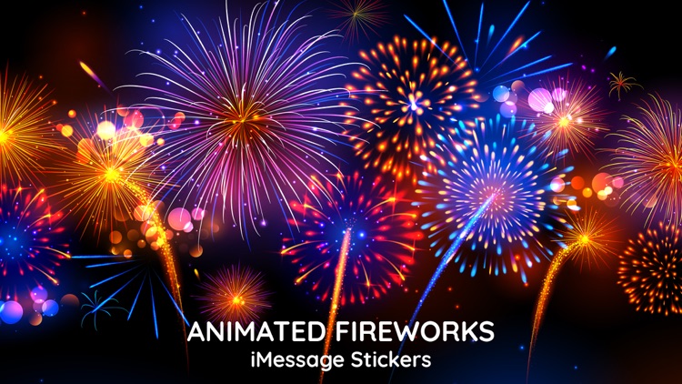 animated fireworks that move