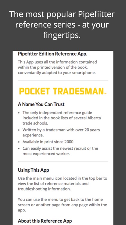 PocketTradesman Pipefitter