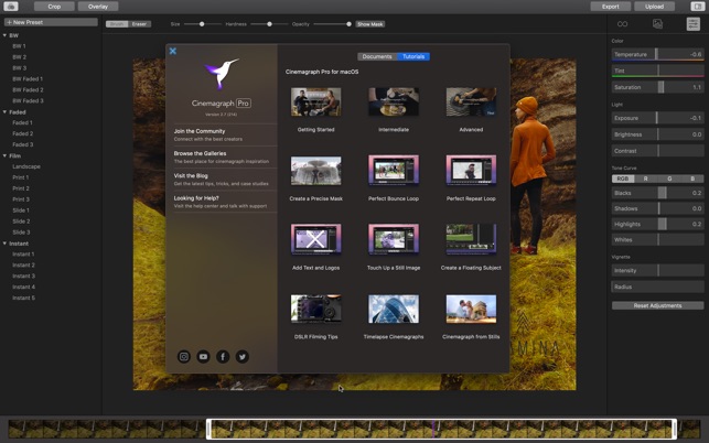 Cinemagraph Pro をmac App Storeで