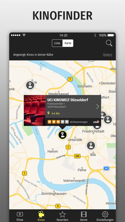 Kinofinder - Dein Kinoprogramm screenshot-4