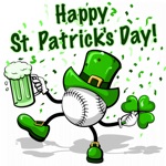 Baseball St. Pats Stickers