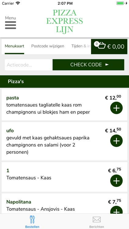 Pizza Express Lijn