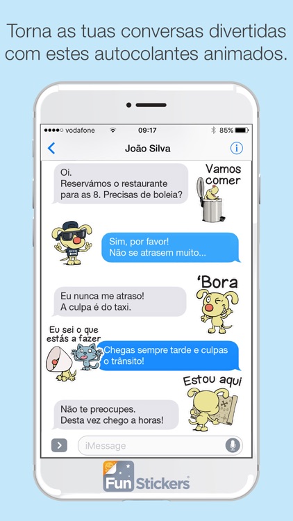 Doggonit Portuguese iSticker screenshot-3