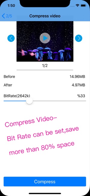 Compress -Compress video/photo(圖3)-速報App