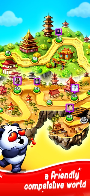 Panda Gems - Match 3 Game(圖3)-速報App