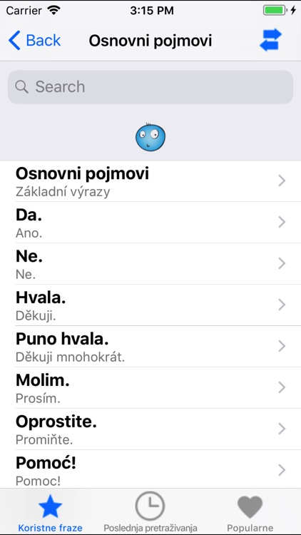 Useful Czech Croatian phrases screenshot-4