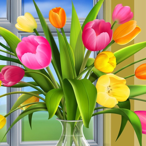 Spring Jigsaw Puzzles Icon