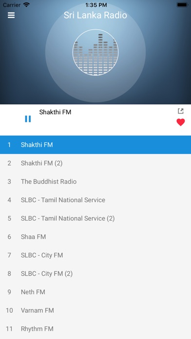 Sri Lanka Radio Station FM screenshot 3