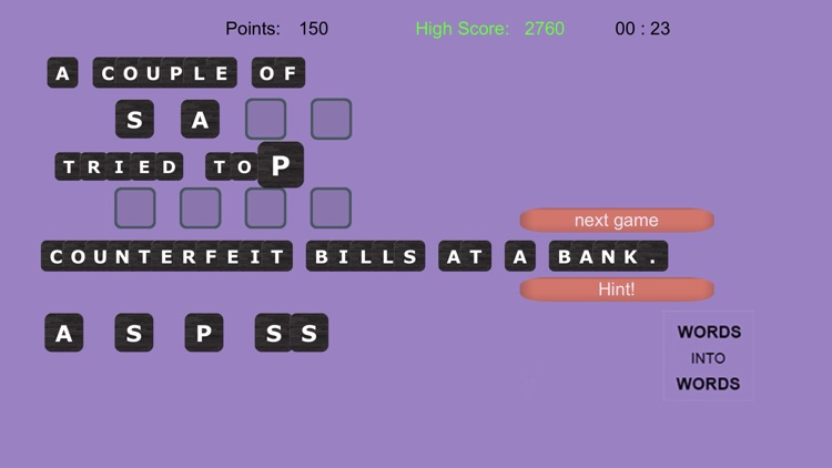 WORDS into WORDS screenshot-7