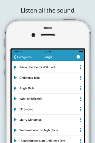 Christmas Ringtones & Carols screenshot 2