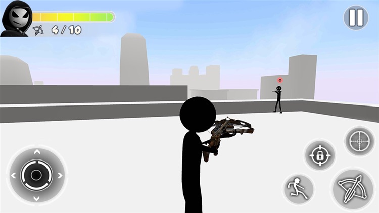 Stickman 3D Crossbow screenshot-3