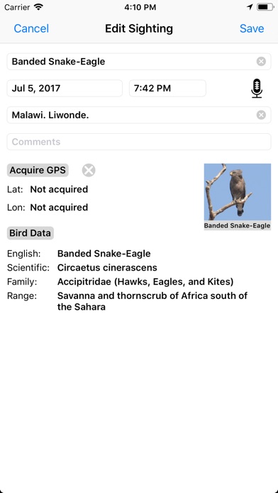 My Bird Album screenshot 4