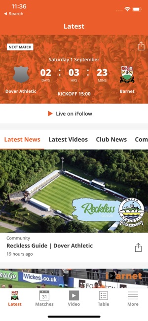 Barnet Official App