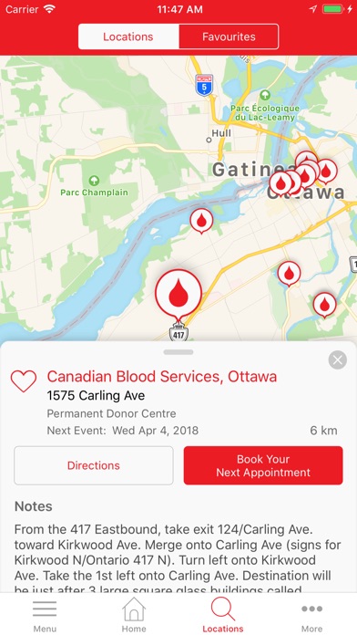 GiveBloodのおすすめ画像2