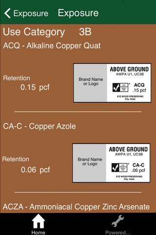 Treated Wood Guide screenshot 4