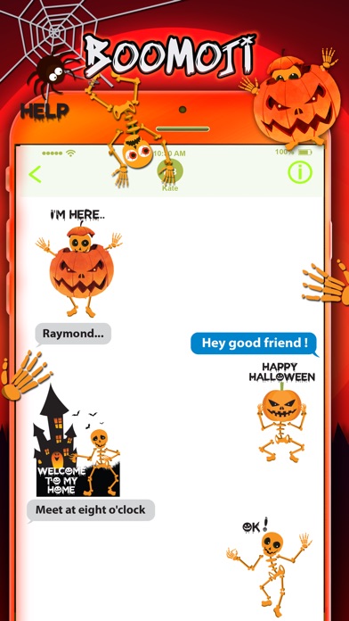 Boomoji Halloween Fun Stickers screenshot 2