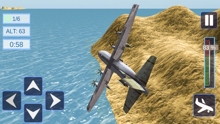 Airplane Pilot Flight Training screenshot-4