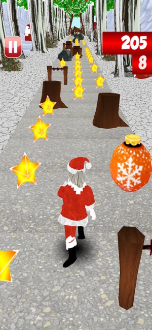 Santa Sliding In Snow(圖3)-速報App