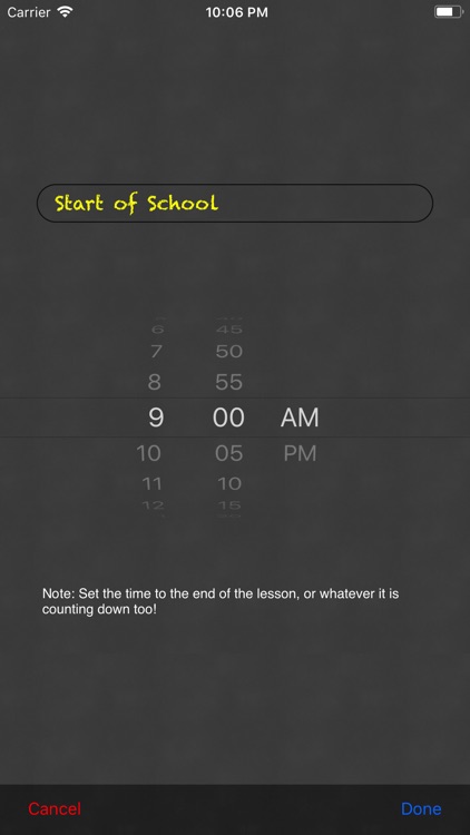 Lesson Countdown Timer Lite