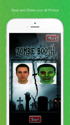 Zombie Booth - Halloween face picture maker(圖3)-速報App