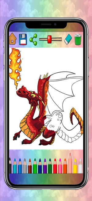 Dragons Coloring Pages(圖2)-速報App