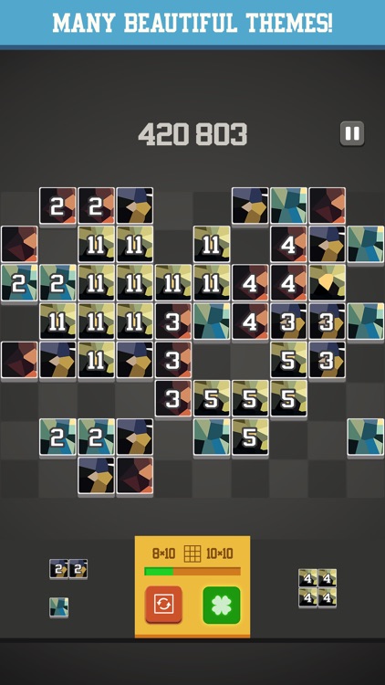 Unlucky 13 - Addictive block puzzle game screenshot-3