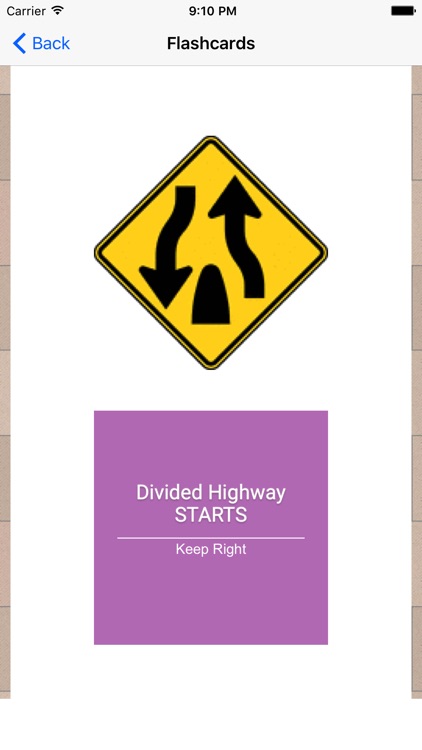 OH BMV Road Sign Flashcards screenshot-7