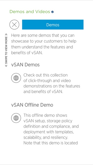 VMware vSAN Sales Readiness Briefcase for iPhone screenshot 3