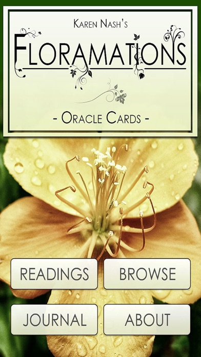 How to cancel & delete Floramations Oracle Cards from iphone & ipad 1