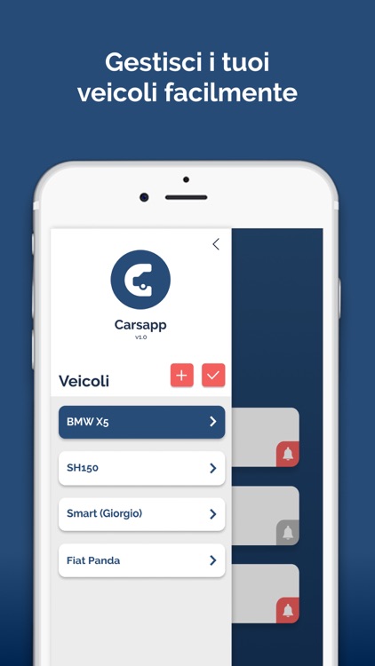 CarsApp - Gestione Veicoli