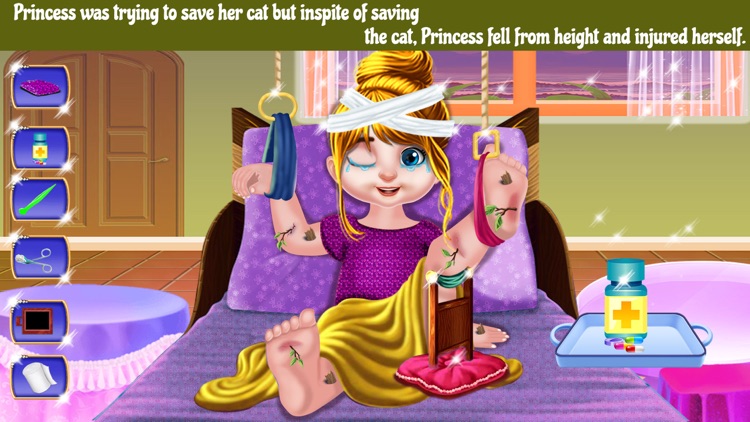 Princess Ambulance Doctor Game