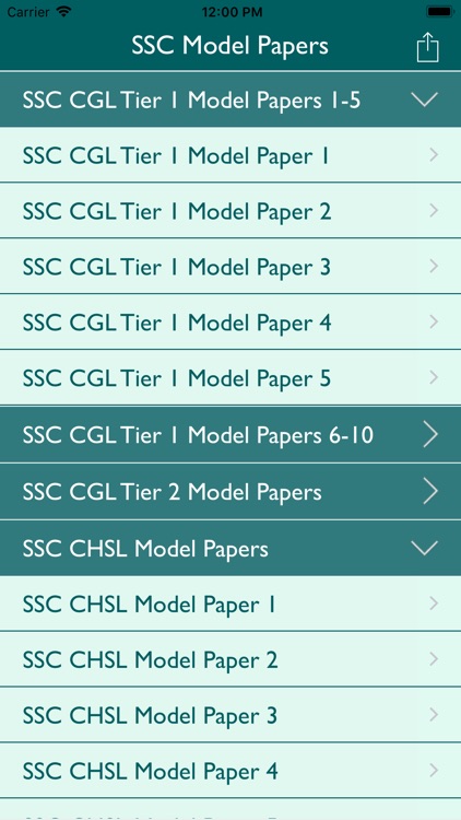 SSC Model Papers