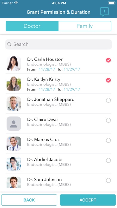 mHealthDApp screenshot 4