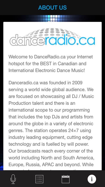 DanceRadio.ca screenshot-3