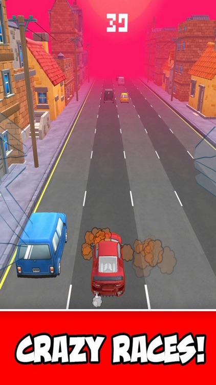 Crash Car Traffic Game