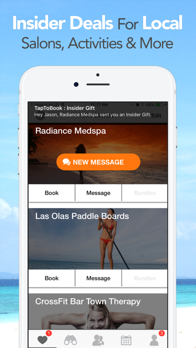 TapToBook - The Best of Miami and Fort Lauderdale - Florida Booking for Appointments and Activities screenshot