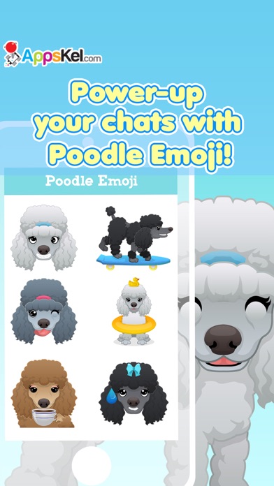 Toy Poodle Emoji Pro screenshot 4