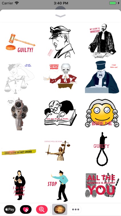 Law and Justice Stickers