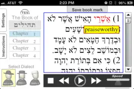 Game screenshot Hebrew Psalms Reader mod apk