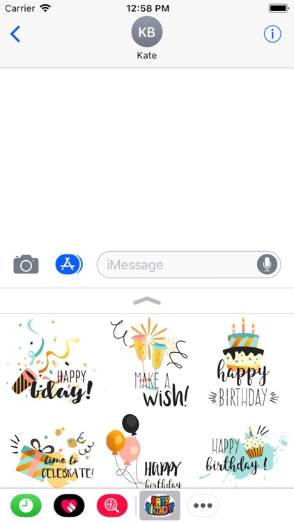 Happy Birthday Stickers 2018 screenshot-3