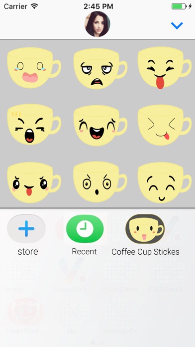 Coffee Cup : Animated Stickers screenshot 4