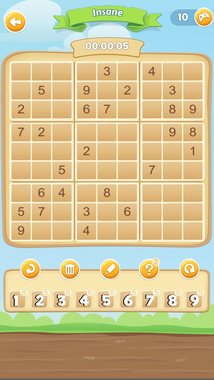 GGame: Crazy Sudoku Puzzle screenshot-3