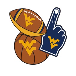 West Virginia Mountaineers Selfie Stickers