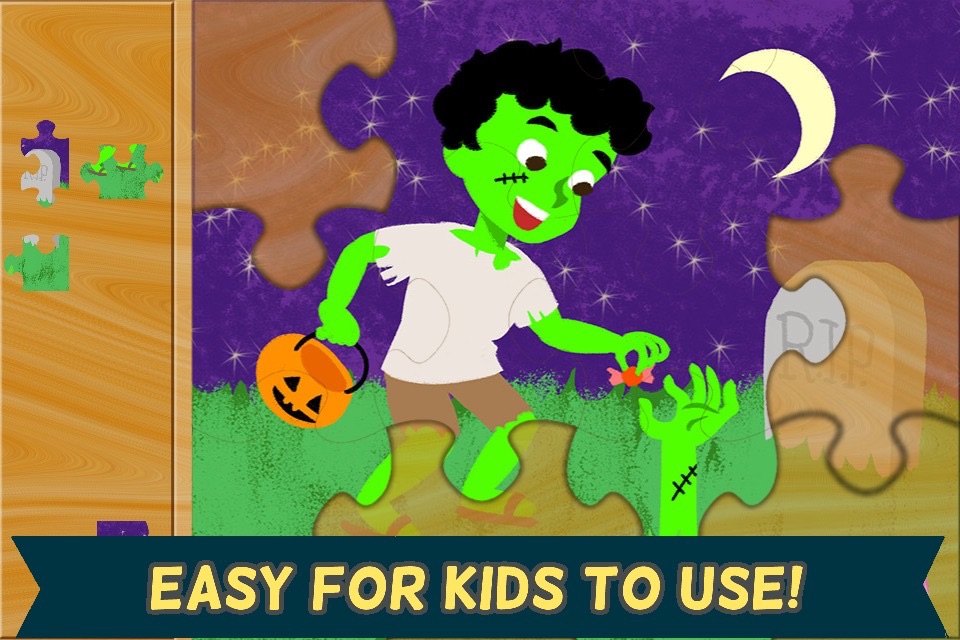 Halloween Kids Puzzles 2 screenshot 3
