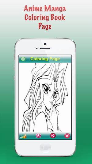 Anime Manga Coloring Book(圖2)-速報App