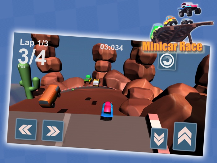 撞头赛车小汽车竞速比赛游戏