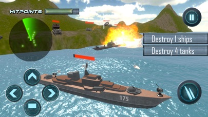 US Navy Fleet Battle Warship screenshot 2
