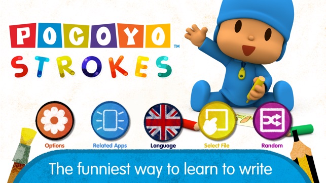 Pocoyo Lines & Strokes