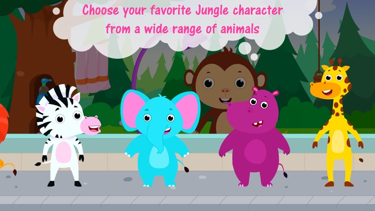 Animal Bathing Game for Kids screenshot-3