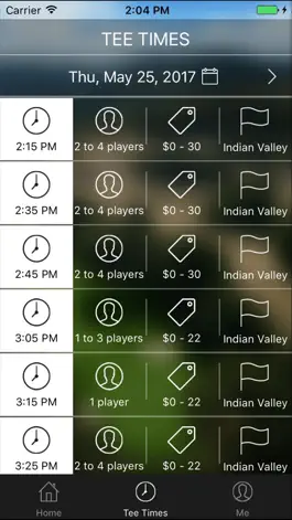 Game screenshot Indian Valley Golf Tee Times hack